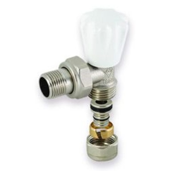 KAS KÖŞE RADYATÖR VANASI 1/2 ( PEX- B 16X2 )