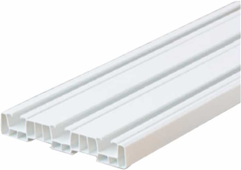 ÜÇLÜ SÜPER 4.5 MT KORNİŞ PERDE RAYI / 10 BY-45 MT