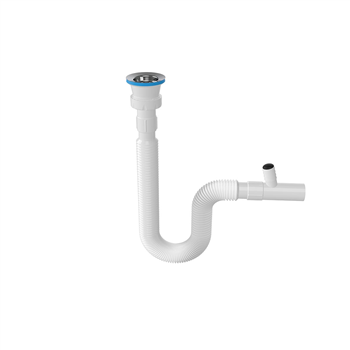 KÖRÜKLÜ SİFON ÇAMAŞIR ÇIKIŞLI / 100 - 25