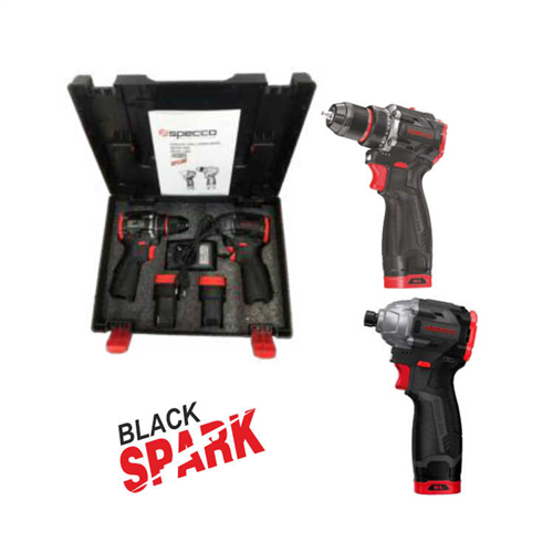 SPECCO 2Lİ SET ( MATKAP +  VİDALAMA )