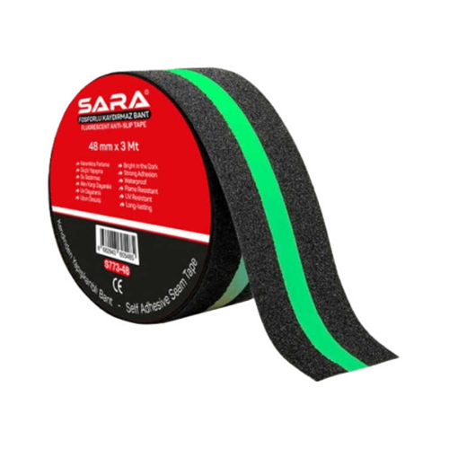 SARA KAYDIRMAZ BANT FOSFORLU 50 X 3 MT / 60 - 12